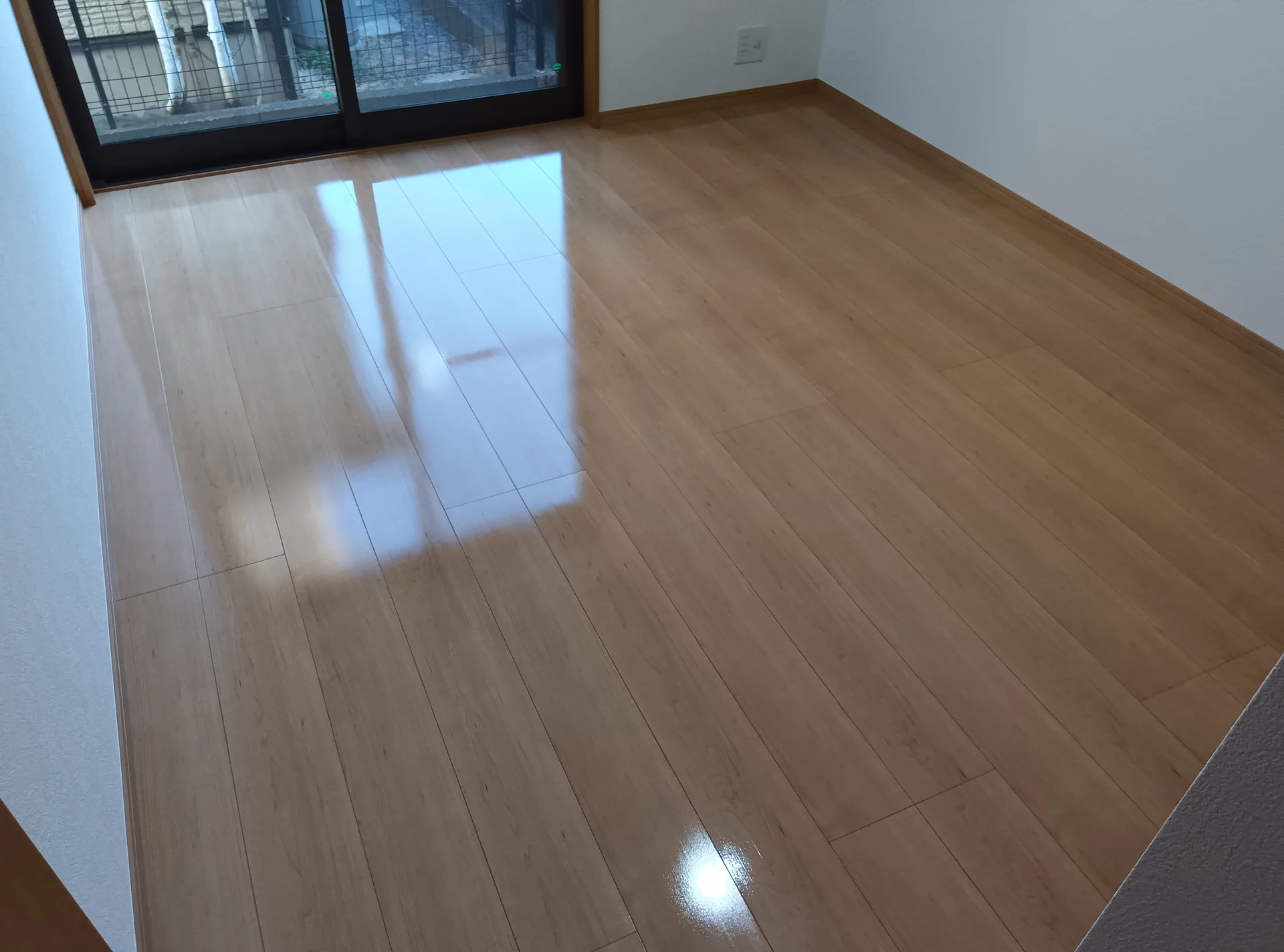 施工後のフローリングの様子（埼玉県さいたま市｜ワンラブコート後）